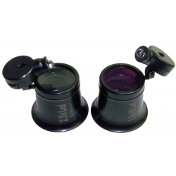 Lupa Zegarmistrzowska  LZ1-WG25_2,5x+AR+Led  